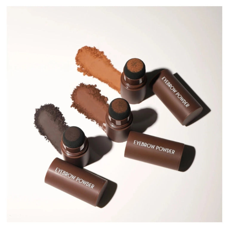 Présentation des textures de poudre à sourcils waterproof